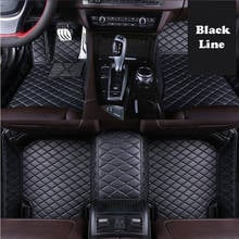 For Honda CRV 2020 2019 2018 2017 Microfiber Leather Car Floor Mats Rugs Foot Mat Protector Goods Full Set Liner Car Accessories 2024 - buy cheap