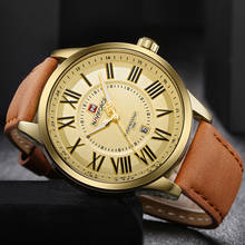 NAVIFORCE Sports Watches Top Luxury Brand Men Leather Strap Men's Quartz Date Clock Man Waterproof Wrist Watch Relogio masculino 2024 - buy cheap