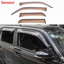 Sansour toldos abrigos para toyota 4 corredor janela do carro viseira ventilação sombra sol guarda chuva para toyota 4runner 2014 + acessórios do carro 2024 - compre barato