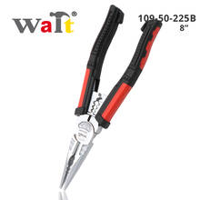 WAIT Professional Electrician Long Nose Pliers Wire Stripper Terminal Crimping Pliers Multipurpose 2024 - buy cheap