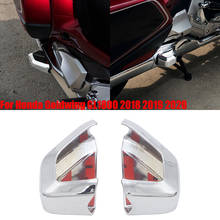 Защита седельной сумки Чехлы для мотоциклов Honda Goldwing GL1800 2018 2019 2020, хромированные аксессуары из АБС-пластика 2024 - купить недорого