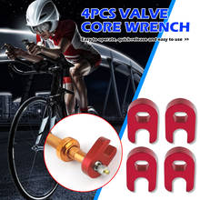 4pcs/set MTB Presta Valve Core Remover Aluminum Bicycle Valve Core Removal Tool Mountain Bicycle Rear Shocks Repair Tools 2024 - buy cheap