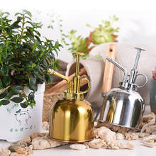 Latas de água vintage estilo nórdico, garrafa de rega de bronze, suculentas, jardinagem dourada, spray de garrafa, pote de rega, ferramenta de jardim 2024 - compre barato