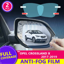 for Opel  Crossland X 2017 2018 2019 Full Cover Rearview Mirror Rainproof Film Anti-Fog Auto Mirror Sticker Car Accessories 2024 - buy cheap