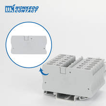 D-ST-6 D-PT-6 End Cover  ST and PT Series Din Rail Terminal Blocks End Cover plate  70x36.6x2.2 mm 2024 - buy cheap