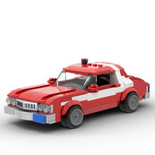 MOC Sports Car Series 1976, supercoche Retro de carreras, competición de velocidad, ensamblaje clásico, juego educativo, juguetes para niños 2024 - compra barato
