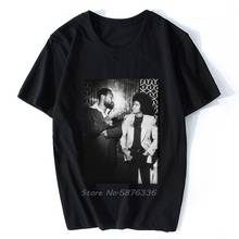 Vintage Michael Jackson With Marvin Gaye T Shirt Men Cotton Tshirt Anime Tees Tops Harajuku Streetwear 2024 - buy cheap
