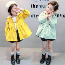 Meninas do bebê jaqueta outono inverno meninas blusão casaco menina trench coat para 1 2 3 4 anos infantil outerwear crianças roupas 2024 - compre barato