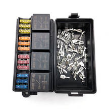 12 Way Blade Fuse Holder Box with Terminals 4 Pin 40A Relay for Car Truck Boat 2024 - buy cheap