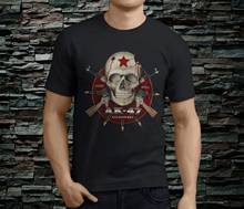 Fashion Design Russian Kalashnikov AK-47 Assault Rifle T-Shirt. Summer Cotton Short Sleeve O-Neck Men's T Shirt New S-3XL 2024 - buy cheap