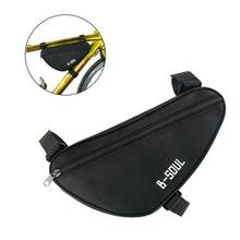 Bicycle Front Frame Triangle Bag New Mountain Bike Tube Pouch Bicycle Bag Saddle Triangle Bag Waterproof Fabric Beam Bag 2024 - buy cheap