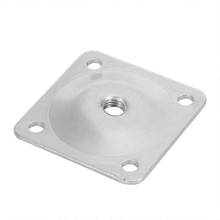 Pata de mesa de 48x48x2,0mm para muebles, placa de montaje, patas de sofá, placas, bisagra de pie, accesorios, 6 uds. 2024 - compra barato