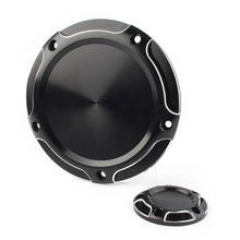 CNC Aluminum Motorbike Contrast Cut Derby Timer Timing Cover For Harley Touring Dyna Softail Road King 2024 - buy cheap