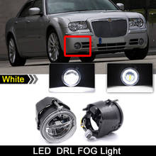 Luz LED DRL antiniebla para conducción diurna, para Dodge, delanteros, delanteros, Jeep, Grand Cherokee, Raider, Durango, Chrysler 300, Aspen, Jeep Commander 2024 - compra barato