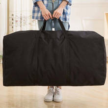 Вместительная Водонепроницаемая домашняя сумка из ткани Оксфорд для хранения одеял, дорожный органайзер для багажа, водонепроницаемая сумка для сортировки 2024 - купить недорого