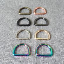 100 pcs 25mm D ring DIY handbag bag dog pet collar leash harness belt buckle sewing garment accessory purse straps metal buckle 2024 - buy cheap