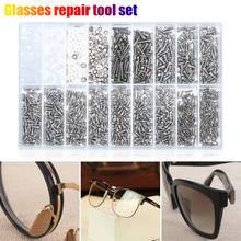 1000Pcs Spectacles Sunglasses Repair Screw Nut Screwdriver Assorted Kit Glasses Watches Repair Tool Kit Fashion Accessories 2024 - buy cheap