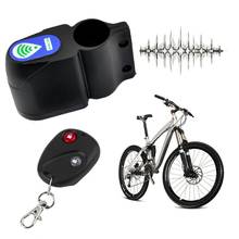 Candado antirrobo para bicicleta, cerradura electrónica de seguridad con sonido fuerte, alarma, Control remoto, antirrobo 2024 - compra barato