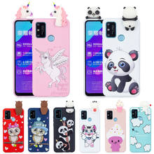 Capa 3d de tpu macio para huawei, para celulares yy5p 2020, panda, unicórnio, modelos honor 8, 9, 10 lite, 9a, 8a, 10i, 8x, 9x, 9s, 8s, 7s 2024 - compre barato