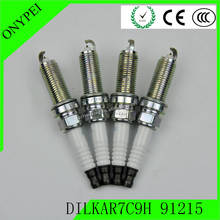 4 pcs Dual Iridium Spark Plug DILKAR7C9H 91215 For Nissan Juke 1.6 Pathfinder 2.5 Infiniti 224011KC1C 22401-1KC1C 2024 - buy cheap