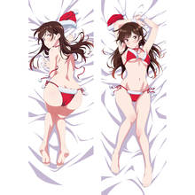 Mizuhara Chizuru Cover Cushion Otaku Rent A Girlfriend Pillow Case Anime Dakimakura Body Hugging Cosplay Sexy Pillowcase 2024 - buy cheap