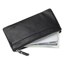 Women Soft Genuine Leather Credit Card Wallet Fashion Phone Bag Simple Card Cover Purse Slim Card Holder High Quality Clutch Bag 2024 - buy cheap