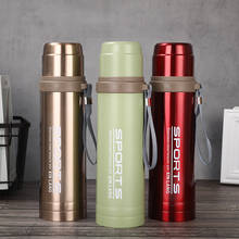 800ml 304 Stainless Steel Vacuum Flask Portable Thermos Bottle Outdoor Sport Insulation Water Bottle 2024 - buy cheap