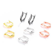JunKang 1pair thread piercing shaped ear buckle for jewelry making DIY materials women earring accessories 2024 - buy cheap