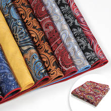 Matagorda New Designer Gravata Paisley Flower Pocket Square Handkerchief 100% Silk Hanky Men Suit Pocket Accessory Cravat Scarf 2024 - buy cheap