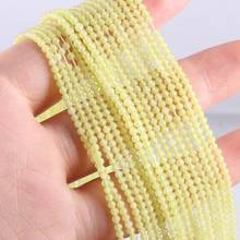 2020 New Wholesale Natural Stone Beads Lemon Jadea Stone for Jewelry Making Beadwork DIY necklace Bracelet Accessories 2mm 3mm 2024 - buy cheap