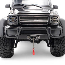 Metal Front & Rear Bumper Bar for 1/10 Traxxas TRX6 G63 TRX4 G500 Bumper With Winch Seat RC Car Accessories Parts 2024 - buy cheap