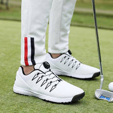 New Men's Pro Waterproof Golf Shoe Wear-resistant Breathable Sports Shoes Golf Shoe 2024 - buy cheap