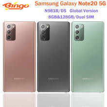 Samsung galaxy note20 5g n981b/ds desbloqueado versão global 6.7 "8gb & 128gb octa núcleo duplo sim 64mp & duplo 12mp telefone celular original 2024 - compre barato
