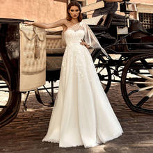 Vestido de noiva, vintage, com rendas, ilusão, princesa, modelo a, 2021 2024 - compre barato