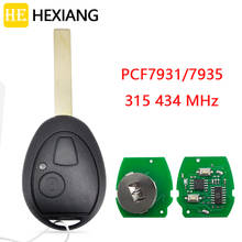 HEXIANG-llave de coche a Control remoto, accesorio para BMW Mini Cooper R50 R53 One S 315/434MHz PCF7931/7935 2024 - compra barato