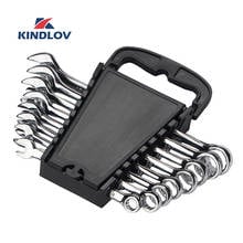 KINDLOV 6/8/10/12 Pcs Ratchet Wrench Set CR-V Adjustable Gears Spanner Universal Torx Key Double Head Combination Hand Tools 2024 - buy cheap