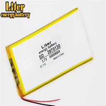 3.7V 5000mAh 3970130 Lithium Polymer Li-Po li ion Rechargeable Battery cells For Tablet PC V811 812 Battery 2024 - buy cheap