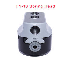 F1-18mm Расточная головка 0,01 мм токарный станок держатель фрезерного инструмента хвостовик + 3 гаечных ключа для 18 мм отверстие расточной резки 2024 - купить недорого