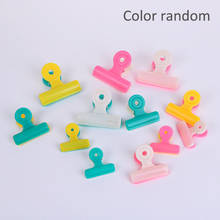 Sealing Bag Clips 5Pcs Multifunction Candy Color Food Close Clip Plastic Sealer Clamp Document Organizer Kitchen Accessories 2024 - buy cheap