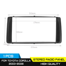 For Toyota Corolla 2003 2004 2005 2006 Car Stereo Radio Audio Dashboard DVD CD Fascia Plate Panel Frame Replacement 2 Din 2024 - buy cheap