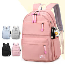 Girls Backpacks Casual School Bags Children Bookbag Primary Kids Satchels Teenagers Travel Bags Solid Knapsack mochila escolar 2024 - buy cheap