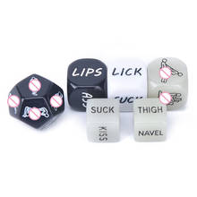 5/6Pcs Sex Dice Set Luminous Dice Erotic Craps Night Lights Love Sexy Funny Game Adult Erotic Flirting Dices With A Dice Set 2024 - buy cheap
