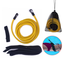 Latex Swimming Leash Bungee Cords Harness Static Training Belt Tether with Neoprene for Adults Children Pools Swimming Exerciser 2024 - buy cheap