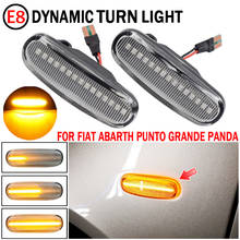 LED Dynamic Side Marker Light Repeater Lamp For Fiat Punto 3 Evo 199 Grande Panda 2 3 Van 169 312 Idea Stilo Doblo Qubo Multipla 2024 - buy cheap