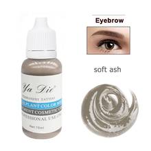 1/2 Oz. Permanent Makeup Microblading Pigment Tattoo Ink Eyebrow S Lasting Color Body Tattoo Art (soft Ash)  Tinta 2024 - buy cheap
