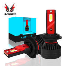 Zarkor-bombilla led para faro delantero de coche, luz de alta luminosidad, 90W, 10000LM, 9005, HB4, H7, H4, H8, H9, H11, 12v, F3 9006 2024 - compra barato
