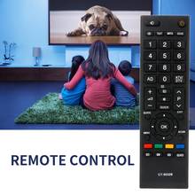 Controle remoto para tv toshiba tv, controle remoto sem fio portátil com botão sensível para tv em inglês 2024 - compre barato