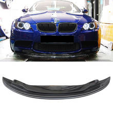 Real Carbon Fiber GTS Style Front Bumper Lip Spoiler for BMW E92 E93 M3 Auto Tuning 2024 - buy cheap