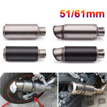 51mm 60mm Motorcycle pipe exhaust with DB killer Exhaust Pipe Muffler For BMW F800 R1200 GS Adventure F800 S R ST HP2 Enduro 2024 - buy cheap