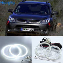 For Hyundai veracruz ix55 2007 - 2012 Super Bright white color 3528 SMD led Angel Eyes kit daytime running light DRL 2024 - buy cheap